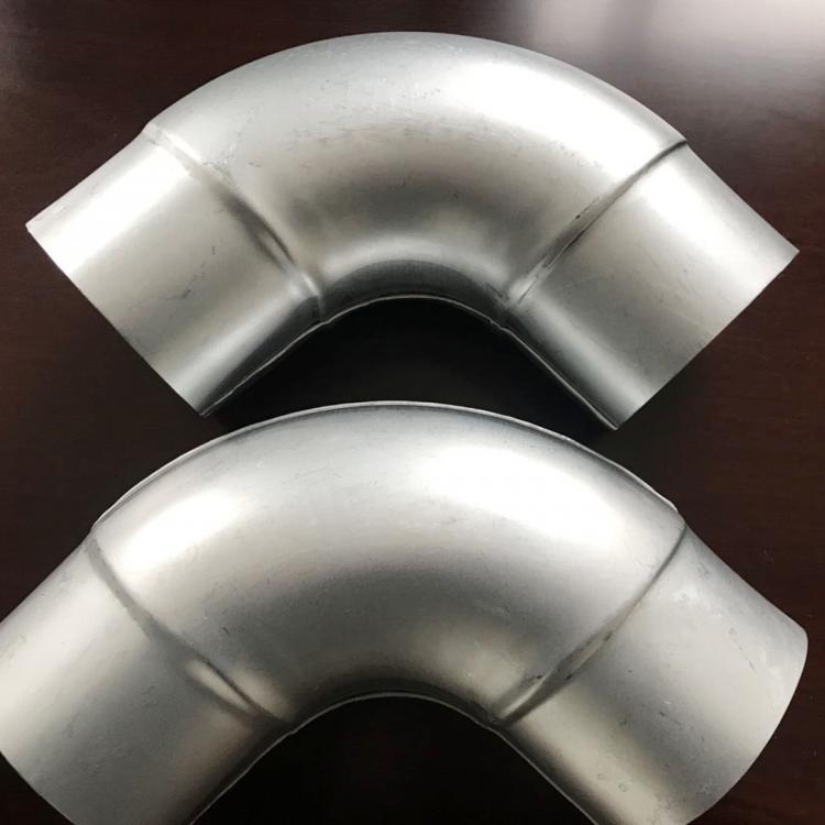 四川廠家直銷(xiāo)鍍鋅風(fēng)管 90度圓彎頭Φ125環(huán)保管道  螺旋圓彎頭 現(xiàn)貨批發(fā)