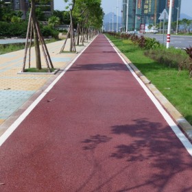 重慶市合川區透水地坪粘接料  【豪軒地坪材料廠家】  透水砼顏色料 透水地坪粘接劑 透水地坪報價 批發價格工廠送貨到工地