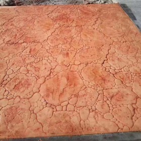 瀘州市 壓花地坪 彩色壓紋地坪 壓花混凝土材料 彩色壓花地面  彩色混凝土壓膜地坪  混凝土壓印材料廠家免費施工指導  送貨到工地