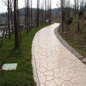 雅安市藝術壓花地坪  壓膜混凝土  水泥壓印  壓花地坪材料 壓膜混凝土材料廠家  壓花材料脫模劑  壓膜混凝土強化劑  廠家批發免費指導施工