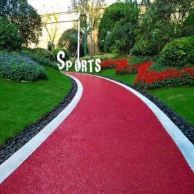 重慶市九龍坡區 彩色透水混凝土材料粘接劑 彩色混凝土路面   生態透水混凝土源頭材料廠家 【豪軒建筑】 生態透水砼   透水混凝土材料廠家批發  免費提供技術指導  送貨到工地