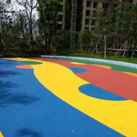 雅安市 彩色透水混凝生產廠家  彩色混凝土哪家好 透水地坪材料增強劑 彩色透水地坪價格 透水地坪粘接劑透水混凝土施工