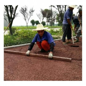 服務好的彩色生態透水混凝土地坪 彩色生態透水混凝土地坪生產廠家