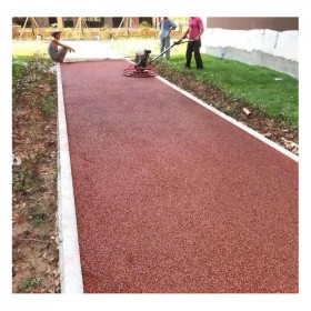 一條龍服務彩色透水混凝土道路 彩色透水混凝土道路生產廠