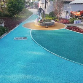 林芝地區  彩色透水混凝土正規廠家 混凝土透水路面 彩色透水混凝土 包工包料 技術指導