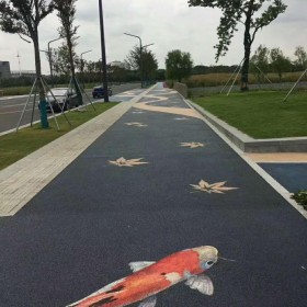 樂山市 彩色透水混凝土材料生產廠家 透水混凝土材料批發零售