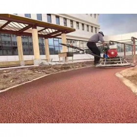 巴中市 透水混凝土材料廠家   生態透水混凝土路面  彩色透水混凝土 免費技術指導 包工包料