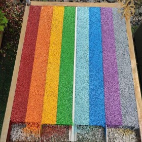 江津區生態透水路面 透水混凝土粘接劑 生態透水砼 彩色透水混凝土材料廠家 免費輔導