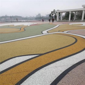 廣元市60厚彩色混凝土 透水混凝土材料廠家 生態(tài)透水混凝土 透水混凝土增強(qiáng)劑 彩色透水混凝土罩面劑 彩色透水砼