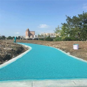 彭州市混凝土透水地坪 彩色透水混凝土路面  廠家生產地坪漆銷售  透水地坪生產廠家