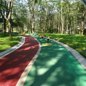 華鎣市透水混凝土街道 透水混凝土增強劑 海綿城市 品質為先 免費送貨到工地