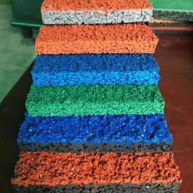 渝中區彩色透水混凝土面罩漆 透水地坪生產廠家  生態透水砼粘接劑  現場施工免費指導