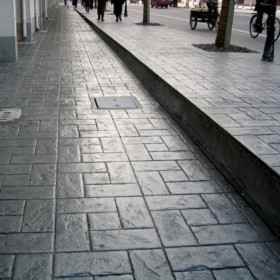 攀枝花市 壓印地坪廠家 壓膜混凝土材料 彩色壓模混凝土地坪