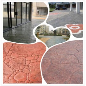 綿竹市 彩色壓印地坪 彩色壓模地坪材料 水泥壓花地面價格 藝術(shù)壓花地坪材料廠家批發(fā)  免費(fèi)指導(dǎo)施工送貨到工地