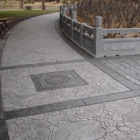 萬源市 壓花地坪 水泥壓模地坪 水泥壓印地坪材料 彩色壓紋地坪  壓花地坪材料批發