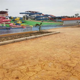 江北區(qū) 壓花廠家 彩色混凝土壓印地坪 壓印混凝土材料 壓花地面材料價格 壓模路面材料廠家免費指導施工