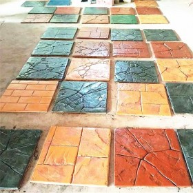 沙坪壩區(qū) 混凝土壓花地坪廠家 壓印地坪 壓模路面 水泥壓印地坪材料廠家免費(fèi)指導(dǎo)施工 磨具免費(fèi)使用