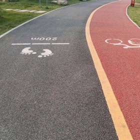 普通彩色透水混凝土 車行彩色混凝土路 值得信賴的廠商