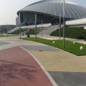 彩色透水混凝土路 普通透水混凝土 材料廠家直銷