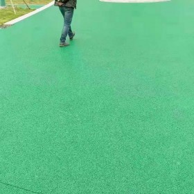 透水性混凝土彩色路面 無砂透水混凝土 普通彩色透水混凝土