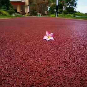 生態透水混凝土粘接劑 生態透水砼 彩色混凝土透水地面