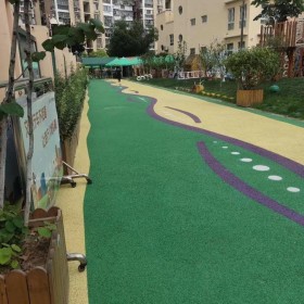 路面彩色透水混凝土 c25透水混凝土 生態透水地坪材料 廠家報價