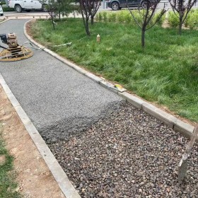 海綿城市透水混凝土 彩色透水混凝土材料生產廠家 環氧地坪