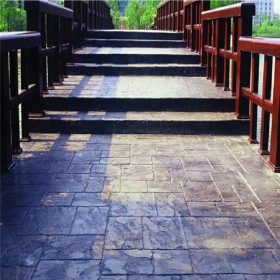 藝術(shù)壓花地坪 混凝土壓花地坪 壓印脫模劑 廠家免費(fèi)指導(dǎo)施工
