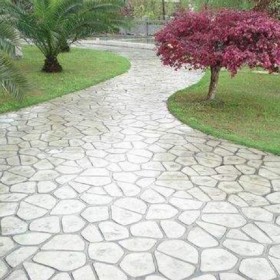 藝術壓花地坪材料 水泥壓印地面 壓花地坪彩色強化劑 可定制加工