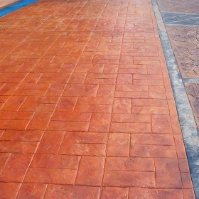 壓花地坪 彩色壓模藝術地坪 混凝土彩色透水壓膜 壓花材料罩面劑 廠商