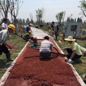 彩色透水混凝土材料 透水混凝土顏料生產廠家 透水混凝土 免費施工指導 送貨到工地