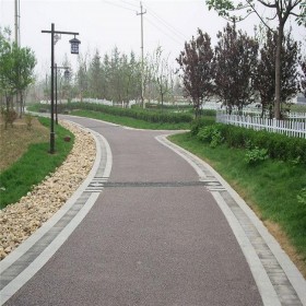 海綿城市透水砼 生態透水混凝土粘接劑 透水地坪材料 優質廠家提供