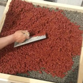 c25彩色混凝土 透水混凝土廠家 人行道透水混凝土 透水混凝土粘接劑 生態透水砼 免費輔導