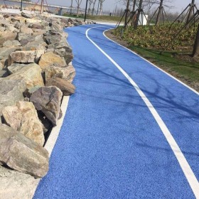 彩色透水混凝土 透水砼顏色料 透水地坪粘接膠 商業街彩色混凝土 批發價格 免費輔導