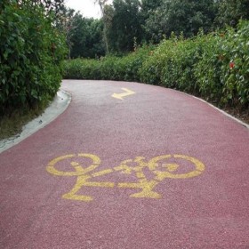 花紋景觀彩色混凝土 海綿城市透水地坪 生態透水混凝土材料 周邊服務廠商