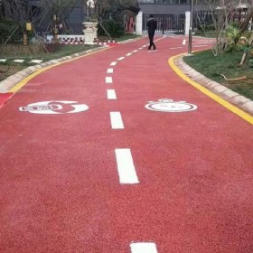 環(huán)保透水混凝土 彩色混凝土透水地坪 透水地坪材料 上門(mén)施工