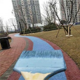 海綿城市 彩色透水混凝土地坪 透水混泥土 廠家直銷