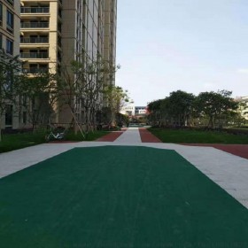 生態(tài)透水地坪 廣場(chǎng)彩色透水混凝土 園林道路透水混凝土 生態(tài)透水砼