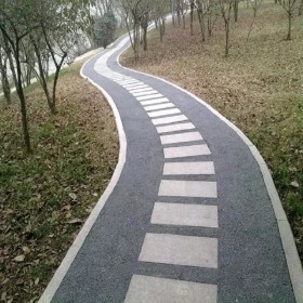 彩色透水混凝土生產廠家 透水路面施工價格 透水混凝土粘接劑  免費設計施工方案及造價預算