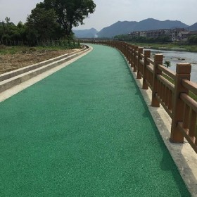 商業街彩色混凝土 園林景觀綠道 透水混凝土 專業施工單位