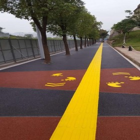 環(huán)保透水混凝土 露骨彩色透水混凝土 彩色地面透水混凝土 標準化服務(wù)