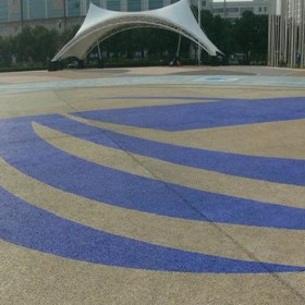 c30彩色透水混凝土 人行道彩色透水混凝土 海綿城市透水砼 源頭廠家