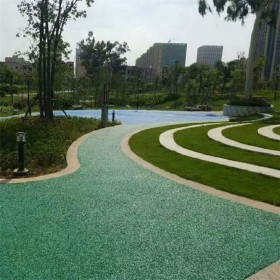 涼山州 生態透水混凝土 彩色整體透水路面 海綿城市透水砼 廠家批發價