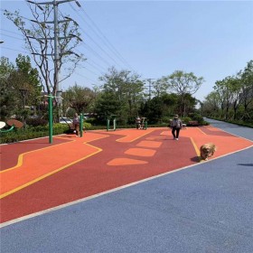 吉安市 環(huán)保透水混凝土 小區(qū)彩色混凝土 海綿城市透水地坪 混凝土材料廠(chǎng)家直銷(xiāo)