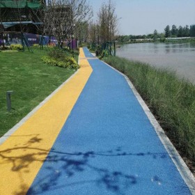 保定市 c30彩色透水混凝土 生態透水混凝土 園林道路彩色混凝土 施工單位