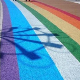 普洱市 生態透水混凝土 彩色透水混凝土 海綿城市道路 透水路面 專業廠家提供