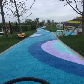 漯河市 彩色生態透水混凝土 廣場彩色透水混凝土 路面彩色透水混凝土 材料廠家品質優先