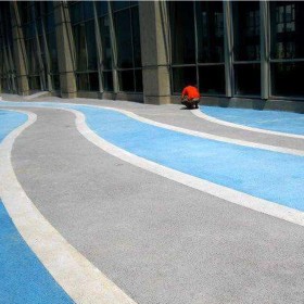 德陽市 生態透水混凝土 彩色透水混凝土道路 彩色強固透水混凝土 材料批發