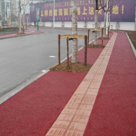 昆明市 c25透水混凝 土海綿透水地坪 盲道透水混凝土 人行道彩色透水混凝土 政府推薦