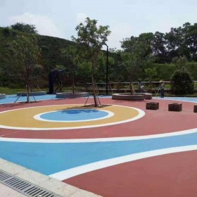 達(dá)州市 生態(tài)透水混凝土 彩色強(qiáng)固透水混凝土 細(xì)粒式彩色混凝土 現(xiàn)貨供應(yīng)